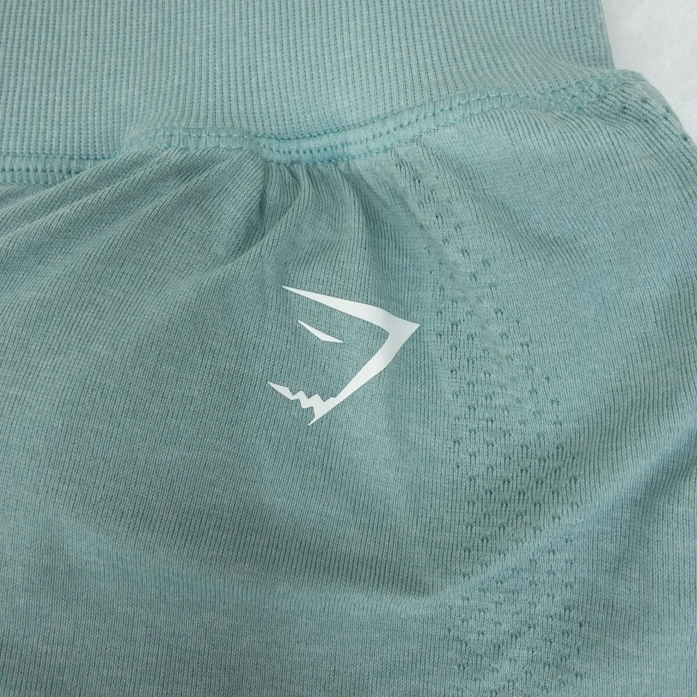 Gymshark Vital 2-in-1 Shorts Womens Medium Blue Running Athletic Lined